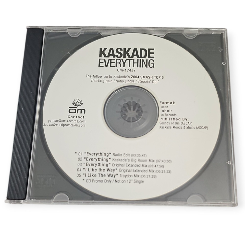 Kaskade –‎ Everything [2005 Promotional CDr Single]